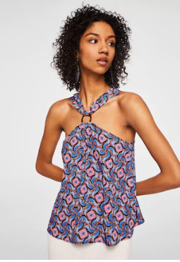 Segundas Mango camiseta estampada