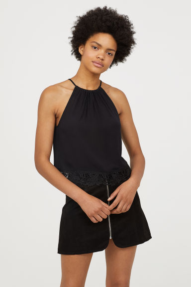 Segundas rebajas H&M vestido negro